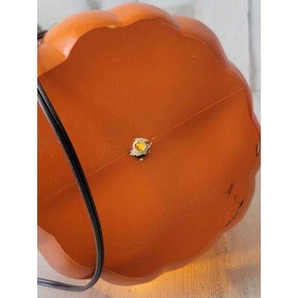 Happy Light up Jack O'Lantern Halloween pumpkin prop - Picture 12 of 12